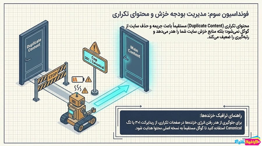 راهنمای شروع سئو: مدیریت بودجه خزش و محتوای تکراری