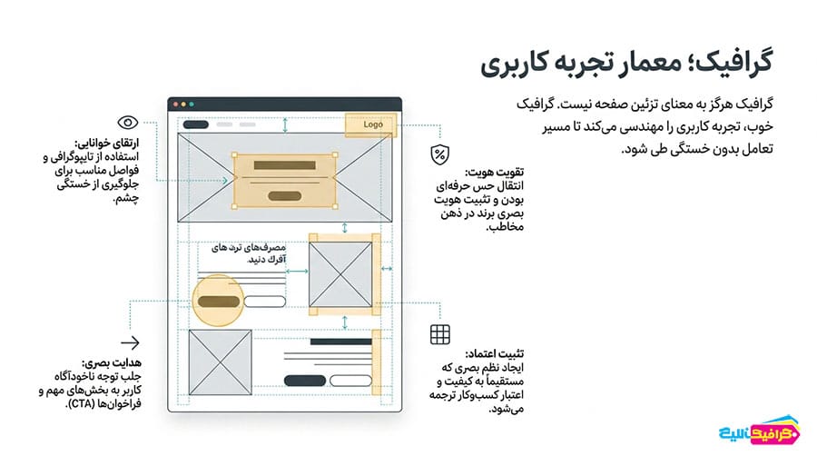 گرافیک؛ معمار تجربه کاربری
