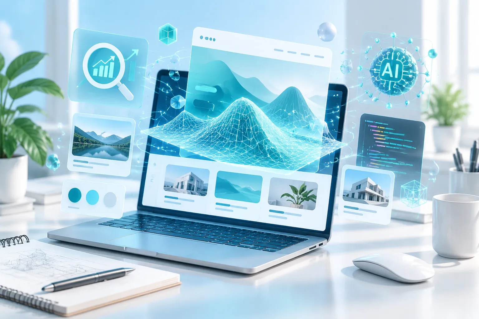 طراحی سایت های سه بعدی با ابزار هوش مصنوعی Base44