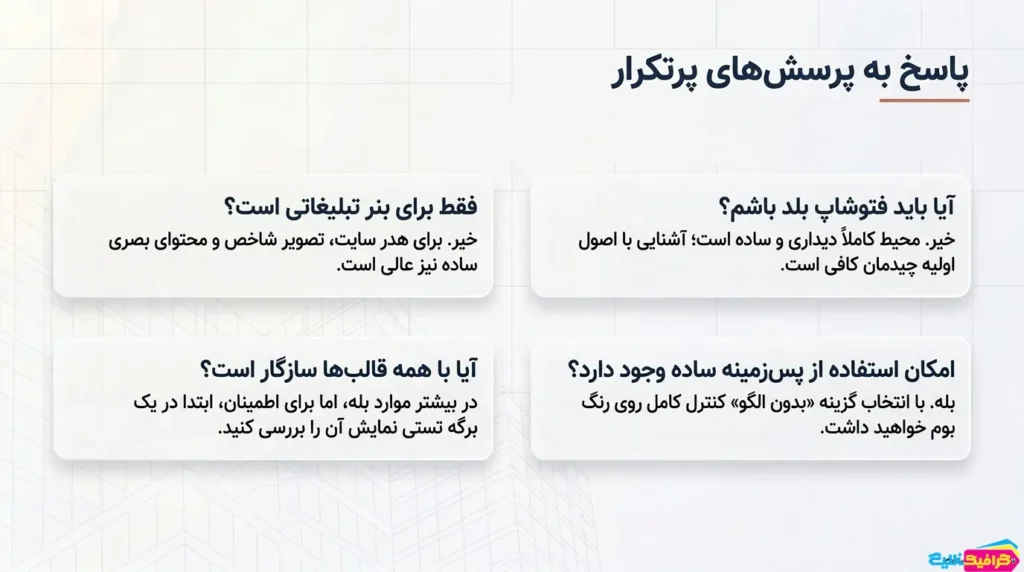 ساخت بنر آنلاین با افزونه بنرساز وردپرس گیلان گرافیک